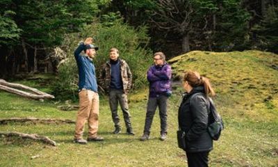 Tierra del Fuego Park in French – Small groups, optional train