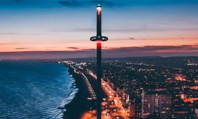 Brighton i360 City Lights Flight with Welcome Drink