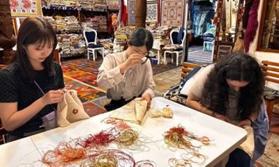 Bukhara Suzani Embroidery Workshop and Cultural Exploration