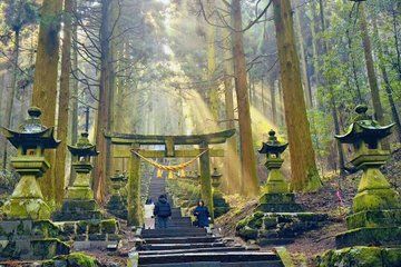 Takachiho Gorge and Mount Aso One-Day Scenic Adventure
