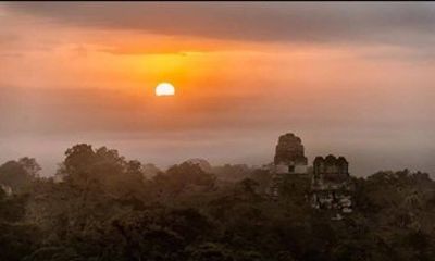 Tikal Sunset Tour Guided Exploration with Flores Pickup