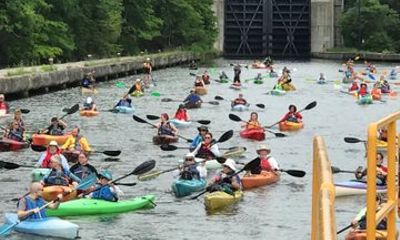 Paddle Through Waterford Flight of Locks