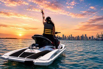 Miami Guided Jet Ski Tour Biscayne Bay Adventure
