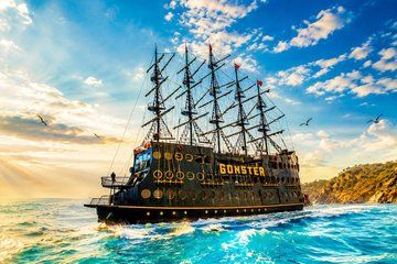 Gonster Deluxe Boat with transfer from Kemer and Antalya