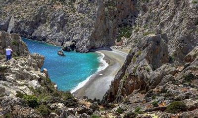Explore Odigitria Monastery Agiofarago and Matala Beach Tour