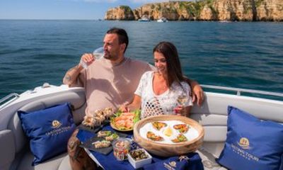Lagos Private Boat Cruise with Seafood and Wine Tasting
