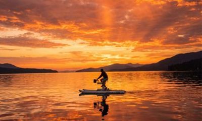 Golden Hour Sunset Tour Stanley Park and Water Bike Ride