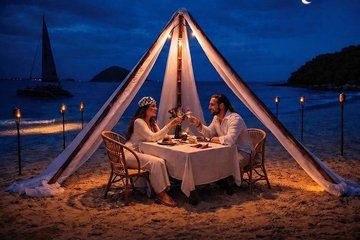 Exclusive Dinner at Banana Beach Koh Hey with Catamaran