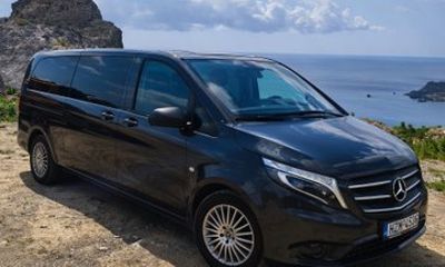 Luxury Private Transfer Crete - Mercedes VIP Minivan Long Edition