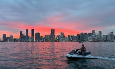 Miami Jet Ski Rentals with Free Boat Ride and Skyline Views