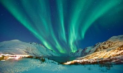 Narvik: Northern Lights Tour with Bus