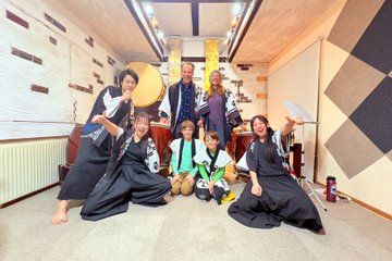 Premium Private Taiko Drumming Class in Hokkaido
