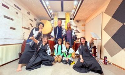 Premium Private Taiko Drumming Class in Hokkaido
