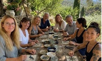 Mosaic Workshop in Kefalonia and Ithaca