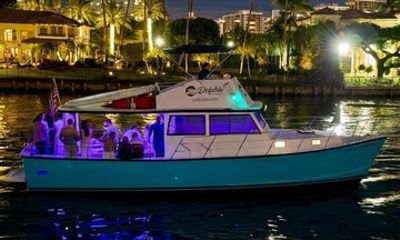Miami Floating Club Experience Sunset Boat Party in Biscayne Bay