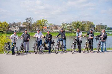 Krakow Historic Old Town Highlights Electric Bike Tour