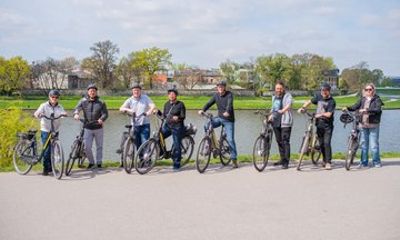 Krakow Historic Old Town Highlights Electric Bike Tour