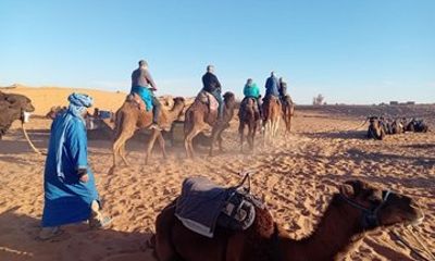 3 Day Sahara Desert Tour Camel Trek Berber Camp and Sunrise