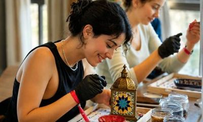 Original Moroccan Mosaic Lamp Workshop With Take Home Lantern