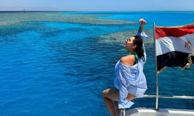 Orange Bay Island Boat Trip Snorkeling and Transfers Hurghada