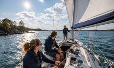 Stockholm Archipelago Sailing Adventure Island Visit and Lunch