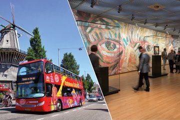 Amsterdam Combo Van Gogh Museum Plus 24hr Hop on-Hop Bus Tour