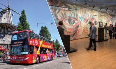 Amsterdam Combo Van Gogh Museum Plus 24hr Hop on-Hop Bus Tour