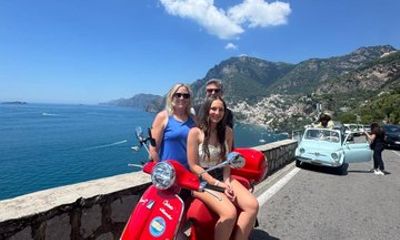 Amalfi Coast Vespa Tour with Mozzarella and Pizza Making + lunch