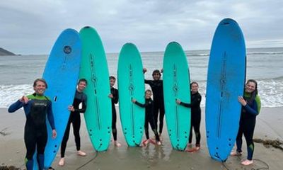 Private Surf Lessons Near Santa Barbara