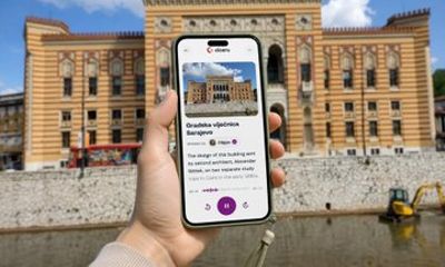 Sarajevo Self Guided Tour Bazaar to Grandeur, Audio and Quiz