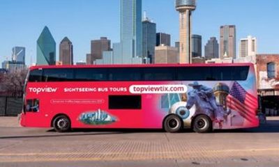 Dallas and JFK Bus Tour Explore the City on a Double Decker