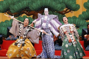 Kabuki and Kabuki Music by National Theatre in Asakusa Tokyo