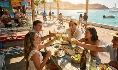 From Los Cabos: Balandra Beach + Todos Santos & La Paz