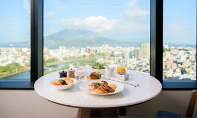 Kagoshima Sheraton Luxury Spa with Lunch or Dinner Options