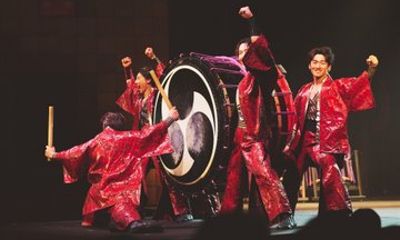 "DRUM TAO THEATER KYOTO” Admission Ticket with 1drink