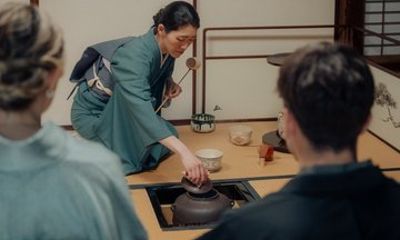 Authentic Private Tea Ceremony and Samurai Tradition in Kyoto