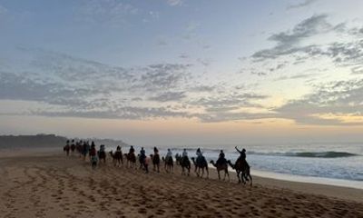 Tangier Golden Sunset: Camel Ride , Tea with pastries & Caves