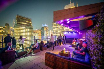 Fireworks On Hudson River, Panoramic Views