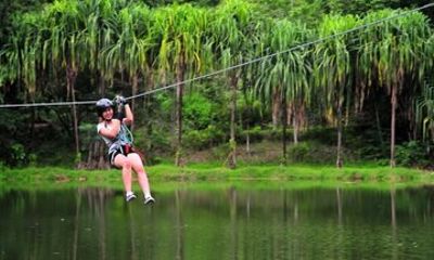 Hua Hin Zipline, Flying Skateboard and Treetop Adventures