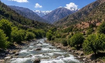 Ourika Valley from Marrakech with lunch, Camel Ride and Falls