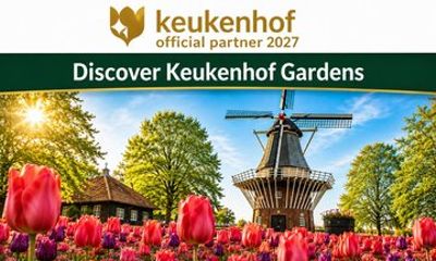 Amsterdam Airport: Tour to Keukenhof incl. Ticket & Flex Return