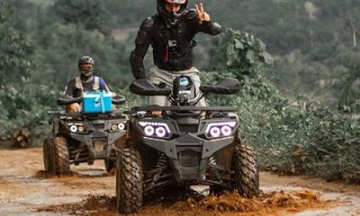 Sticky Waterfall Wat Banden and ATV Adventure from Chiang Mai