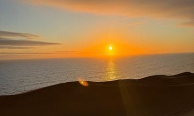 Private Scenic Sunset Sandwich Harbor Tour with Chena