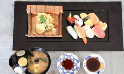 Osaka Nigiri Sushi, Tempura, Wagashi and Matcha Cooking Class