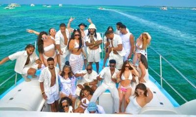 Party Boat in Punta Cana HipHop Music Open Bar and Natural Pool