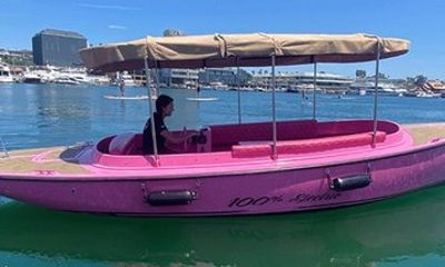 Pink Fleet E-Boat Rental in Newport Beach
