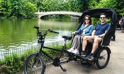 Private 2 Hour Central Park Pedicab Tour with Local Guide