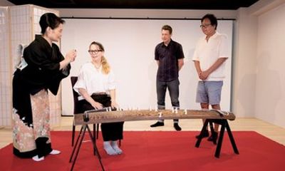 Kyoto Traditional Japanese Koto Workshop with Certificate