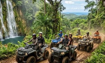 Private Quad Tour to El Limón Waterfall with Transfer