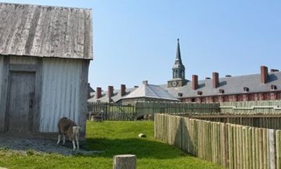 Fortress of Louisbourg tour and Canada’s 1st Lighthouse tour